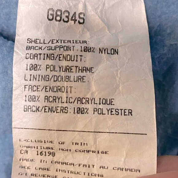 Vintage Northern Sun Blue Lightweight Jacket W Drawstring Waist 10 - Picture 7 of 8